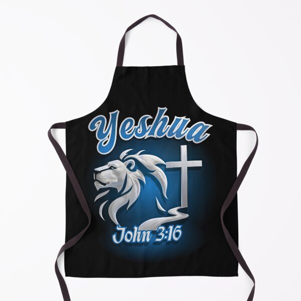 Item preview, Yeshua John 3:16 Blue designed and sold by Tripp Art Studio.