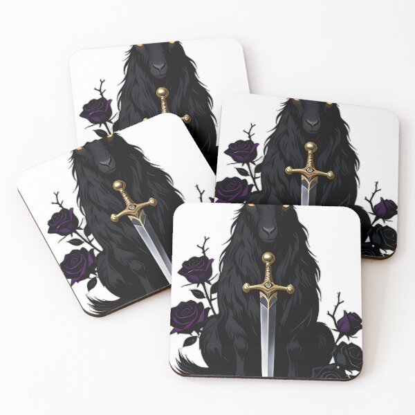 Item preview, Gothic Black Goat Dagger and Black Rose designed and sold by IllumeInk.