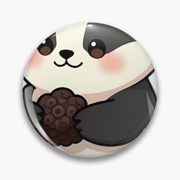 Item preview, Cute Baby Badger with Foraged Truffle designed and sold by pumsquare.
