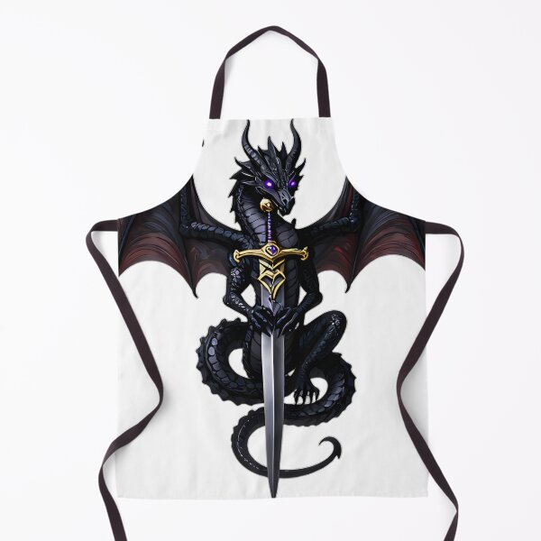 Item preview, Daga del Dragón de las Sombras Góticas y Rosa Negra designed and sold by IllumeInk.
