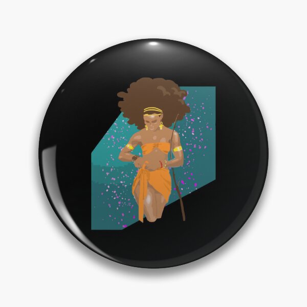 Item preview, Golden Archer Cool Afro Warrior Woman Constellation Graphic designed and sold by LeleArtworkse.