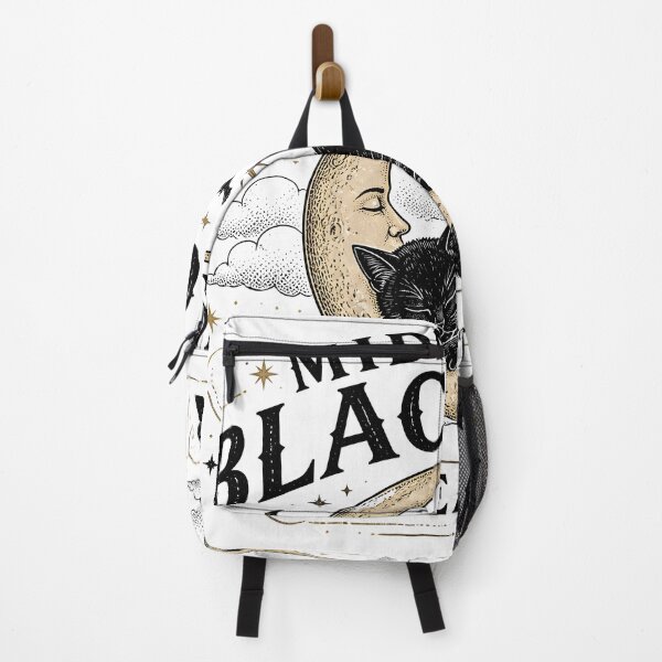 Item preview, Midnight Black Cat Dreamer Line Art + Dotwork designed and sold by KristenosNehk.