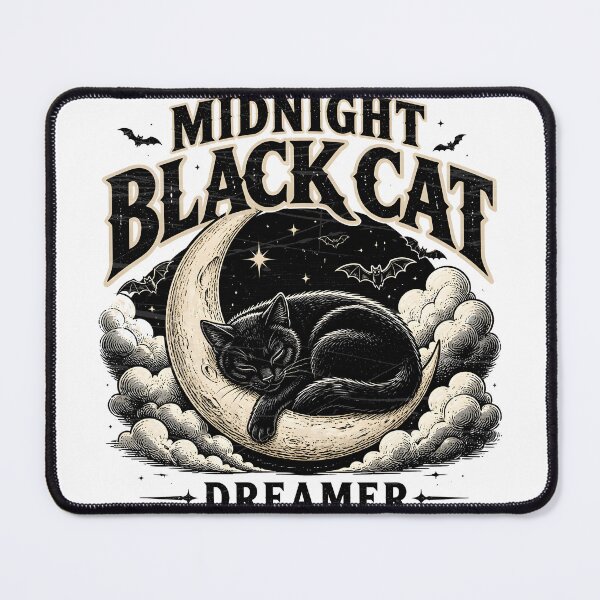Item preview, Midnight Black Cat Dreamer Noir Comic designed and sold by KristenosNehk.