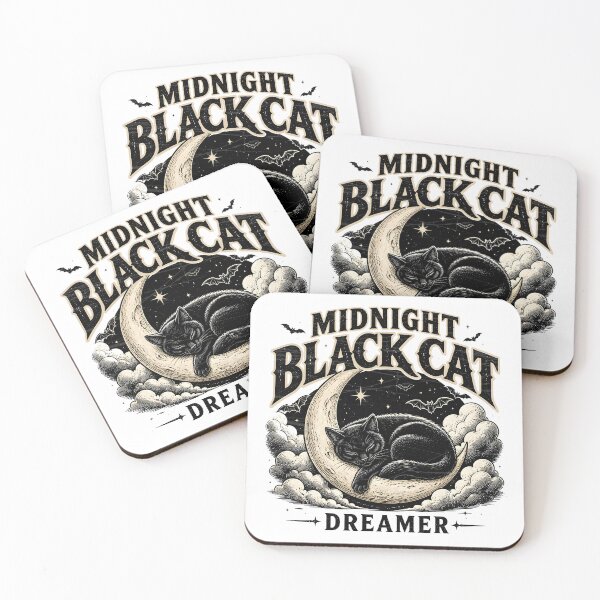 Item preview, Midnight Black Cat Dreamer Noir Comic designed and sold by KristenosNehk.