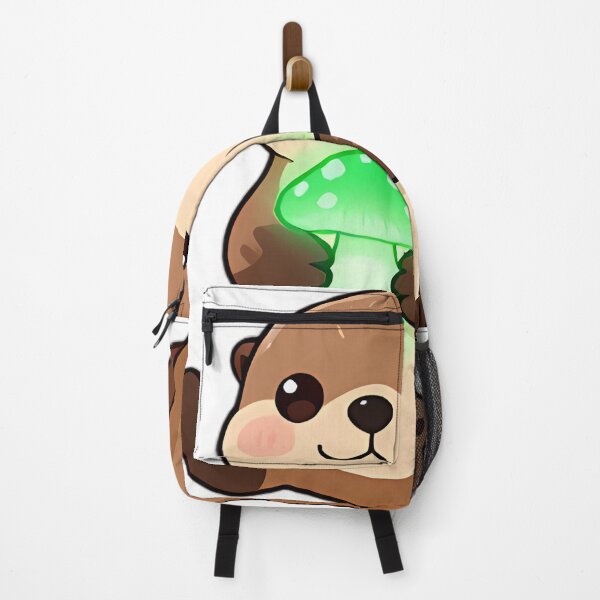Item preview, Cute Sea Otter with Glowing Foxfire Bioluminescent Mushroom designed and sold by pumsquare.