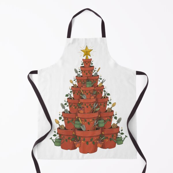 Item preview, Gardening Christmas Tree Flower Pot Plant Lover Holiday designed and sold by CF_VintageDesign.