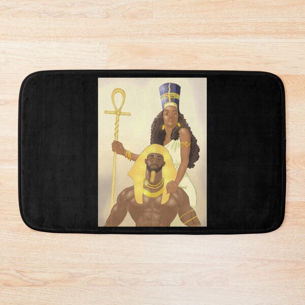 Item preview, Crowned By The Nile Egyptian Queen Pharaoh Royalty Art designed and sold by LeleArtworkse.