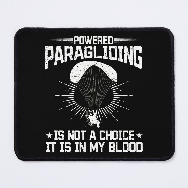 Item preview, Powered Paragliding Is In My Blood Statement Design designed and sold by HassanPonce.