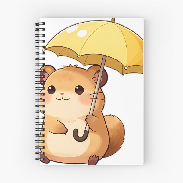Item preview, Cute Dormouse Sleeping Under a Mushroom Umbrella designed and sold by pumsquare.