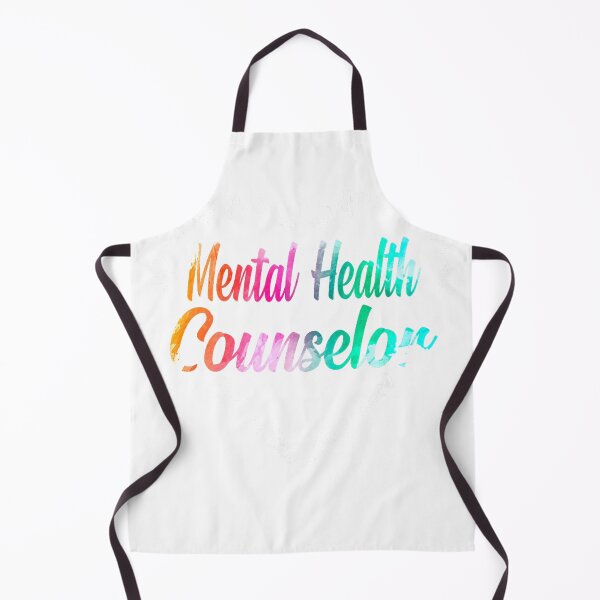 Item preview, Mental Health Counselor Heart Word Cloud Watercolor Rainbow T-Shirt designed and sold by gidget-gadget.