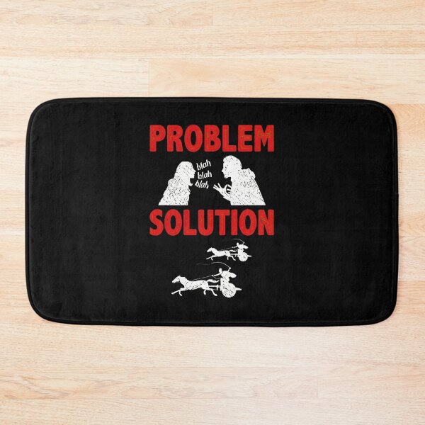 Item preview, Problem Solution Blah Blah Dog Chariot Art designed and sold by DaniaNeal.