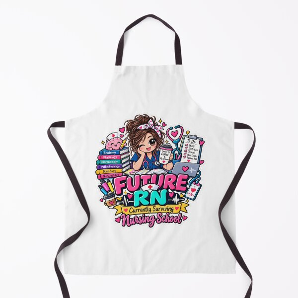 Item preview, Future RN Currently Surviving Nursing School – Funny Nursing Student Design designed and sold by Dr. Heartbeat.