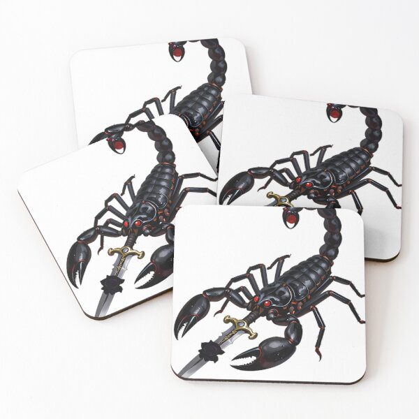 Item preview, Gothic Emperor Scorpion Kris Dagger and Black Rose designed and sold by IllumeInk.