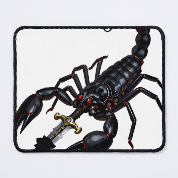 Item preview, Gothic Emperor Scorpion Kris Dagger and Black Rose designed and sold by IllumeInk.