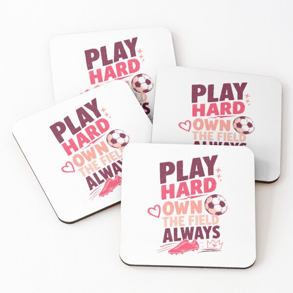Item preview, Play Hard Own The Field Always Soccer Player Athlete Coach Fan designed and sold by JonesFlora2025.