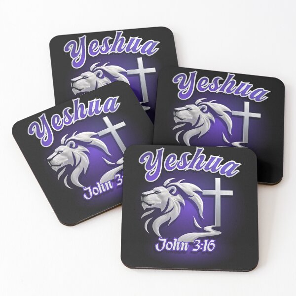 Item preview, Yeshua John 3:16 Purple designed and sold by Tripp Art Studio.