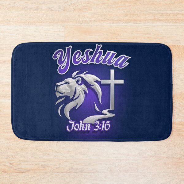 Item preview, Yeshua John 3:16 Purple designed and sold by Tripp Art Studio.
