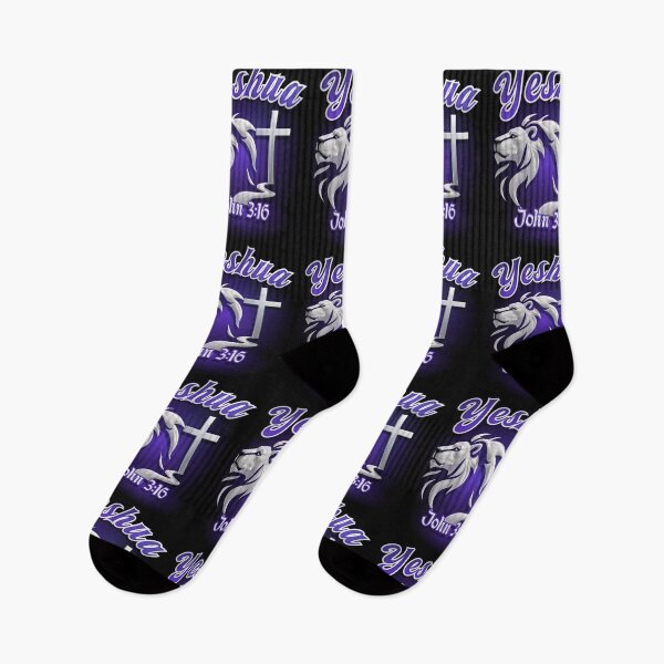 Item preview, Yeshua John 3:16 Purple designed and sold by Tripp Art Studio.