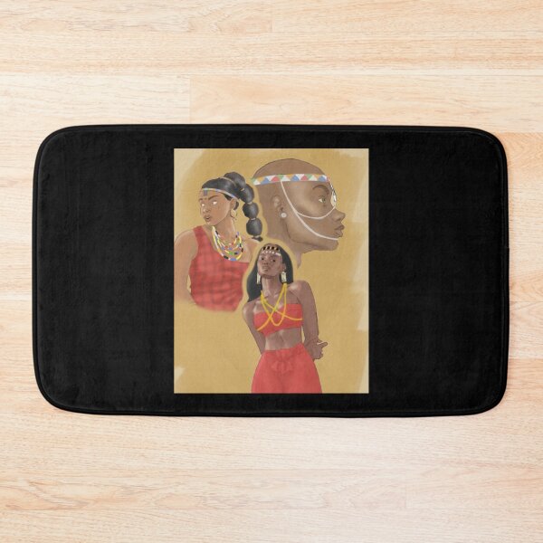 Item preview, Faces Of Heritage Traditional African Tribal Portrait Design designed and sold by LeleArtworkse.
