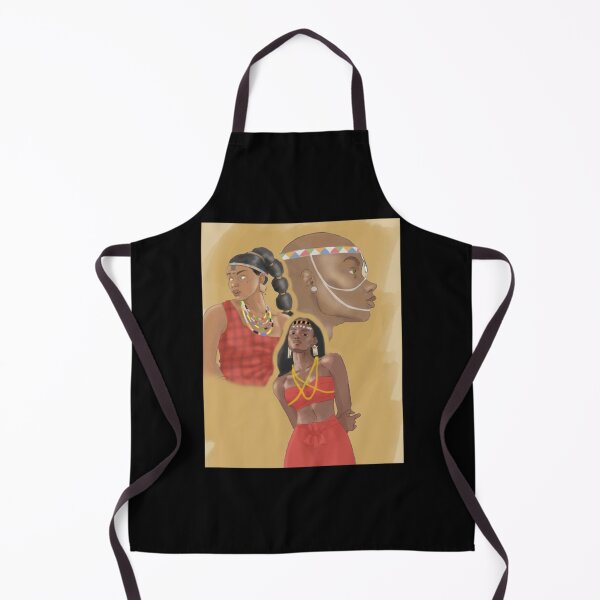 Item preview, Faces Of Heritage Traditional African Tribal Portrait Design designed and sold by LeleArtworkse.