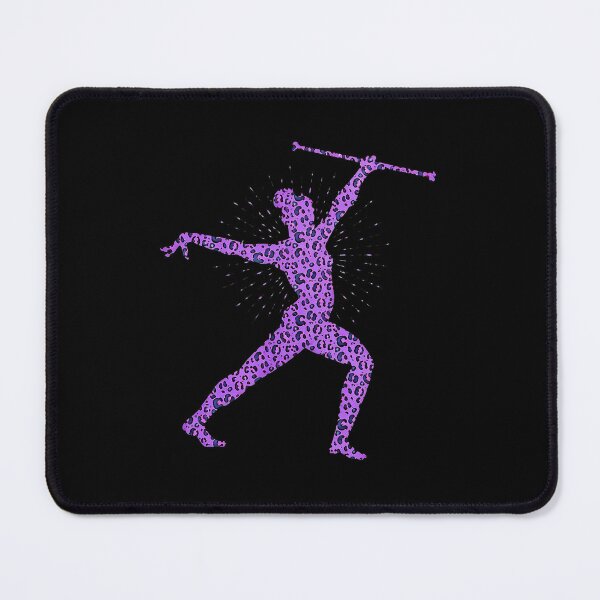 Item preview, Purple Leopard Baton Twirler designed and sold by SalvadorEllison.