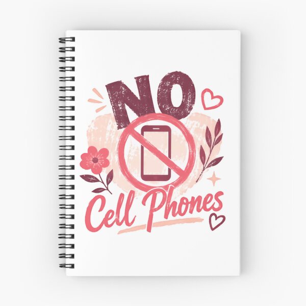Item preview, No Cell Phones Digital Detox Unplug Less Screen Time Advocate designed and sold by JonesFlora2025.