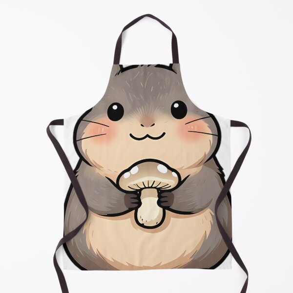 Item preview, Cute Mountain Pika with Tiny Fairy Inkcap designed and sold by pumsquare.