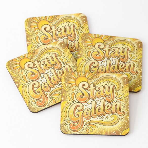 Item preview, Stay Golden designed and sold by EsenciaZen.