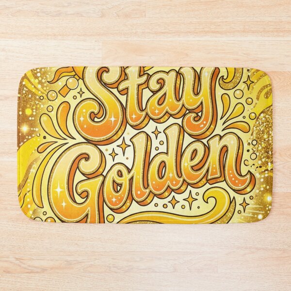 Item preview, Stay Golden designed and sold by EsenciaZen.