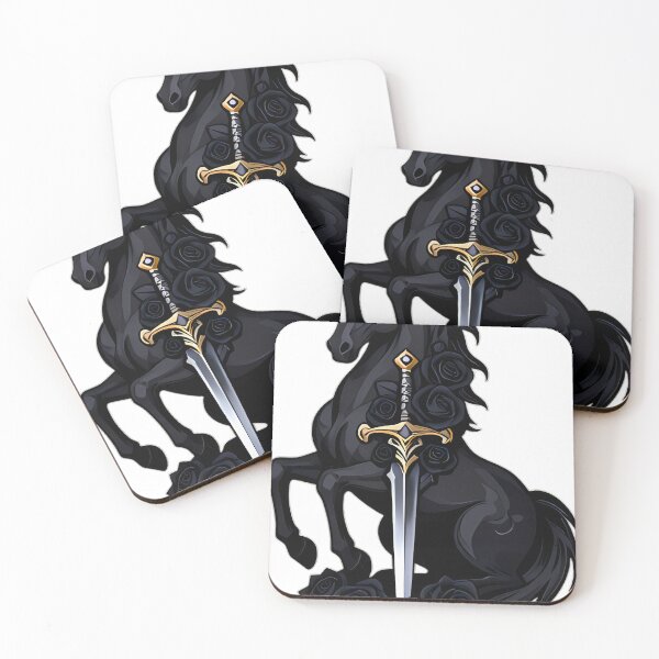 Item preview, Gothic Shadow Stallion Dagger and Black Rose designed and sold by IllumeInk.