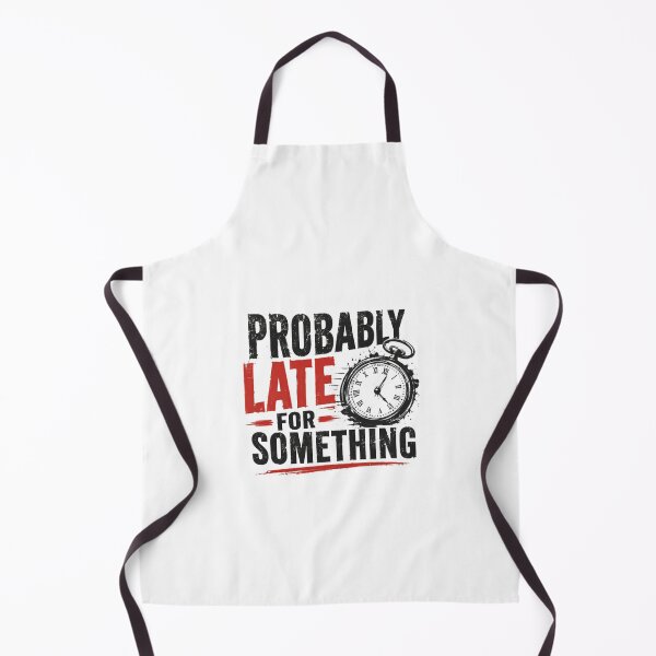 Item preview, Probably Late For Something Funny Always Late Humor Personality Gift designed and sold by HumansStuck12.
