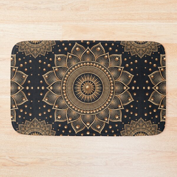 Item preview, Opulent Gold Mandala Art Deco Geometric Pattern designed and sold by arteresting-art.