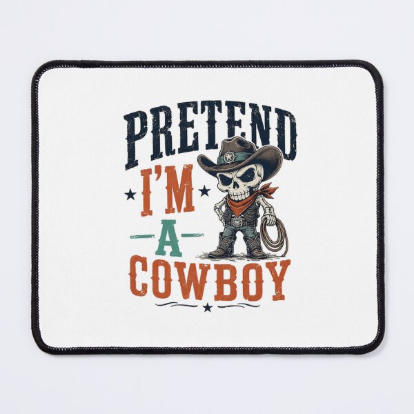 Item preview, Pretend I'm A Cowboy Western Halloween Roleplay designed and sold by RetroMini2026.
