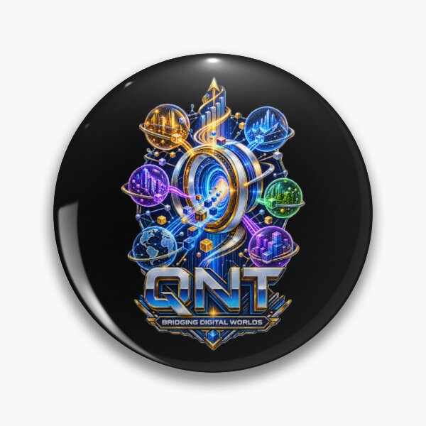 Item preview, QNT Bridging Digital Worlds – Quant Network Crypto Art designed and sold by DesignsMjB.