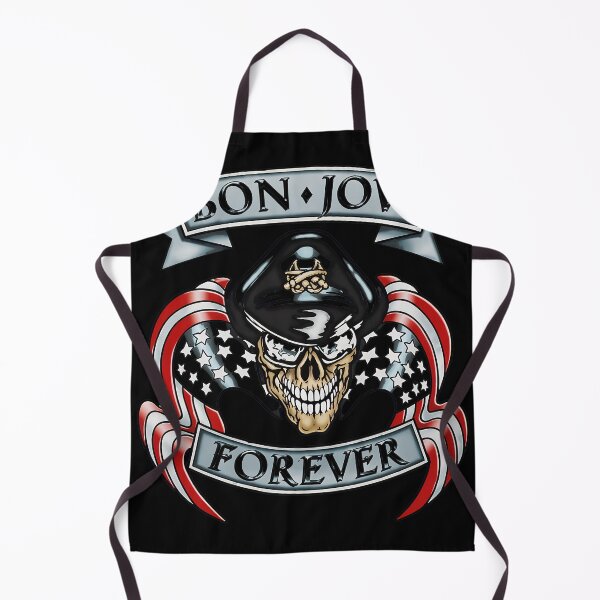 Item preview, BONS JOVIS FOREVERS Skull American Flag Rock Band designed and sold by NoanVasseur.