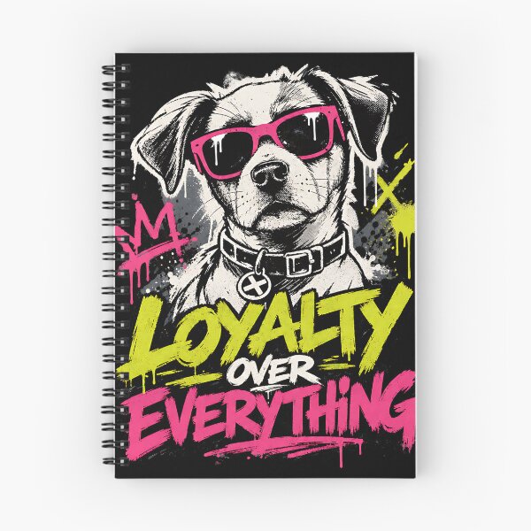 Item preview, Loyalty Over Everything Urban Graffiti Dog designed and sold by CRMediaGroup.