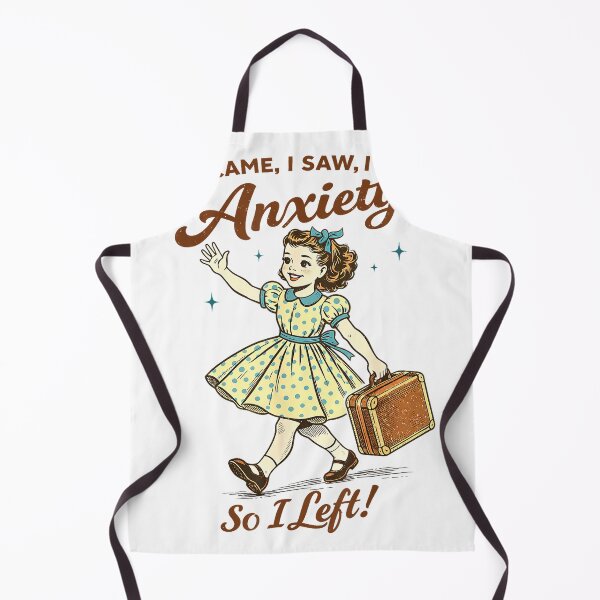 Item preview, Mental Health Funny I Came Saw I Had Anxiety So I Left T-Shirt designed and sold by gidget-gadget.