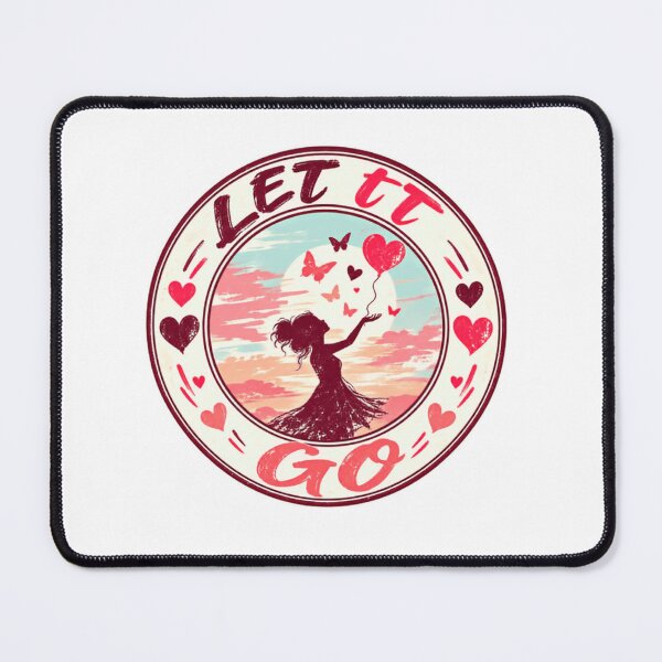 Item preview, Let It Go Inspirational Motivational Self Care Empowerment Design designed and sold by SkeletonsDanger.
