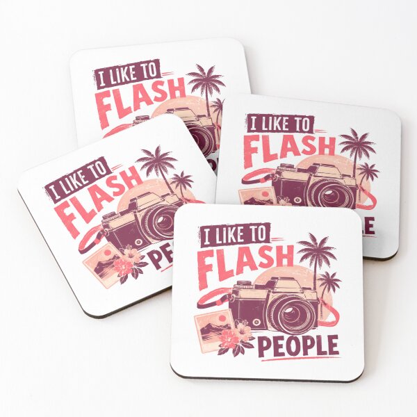 Item preview, I Like To Flash People Photographer Camera Humor Travel Vacation designed and sold by JonesFlora2025.