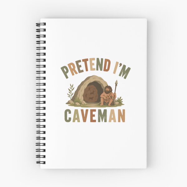 Item preview, Pretend I'm Caveman Prehistoric Halloween Costume Humor designed and sold by RetroMini2026.