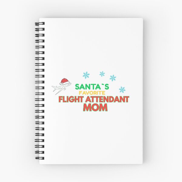 Item preview, Santa`s Favorite Flight Attendant Mom - Christmas Aviation designed and sold by VGMindset.