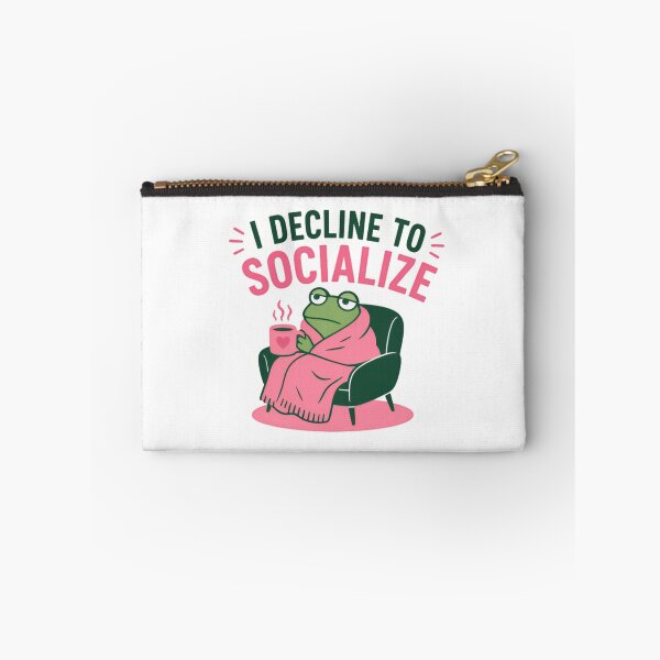 Item preview, I Decline To Socialize Introvert Homebody Funny Sarcastic designed and sold by RetroMini2026.