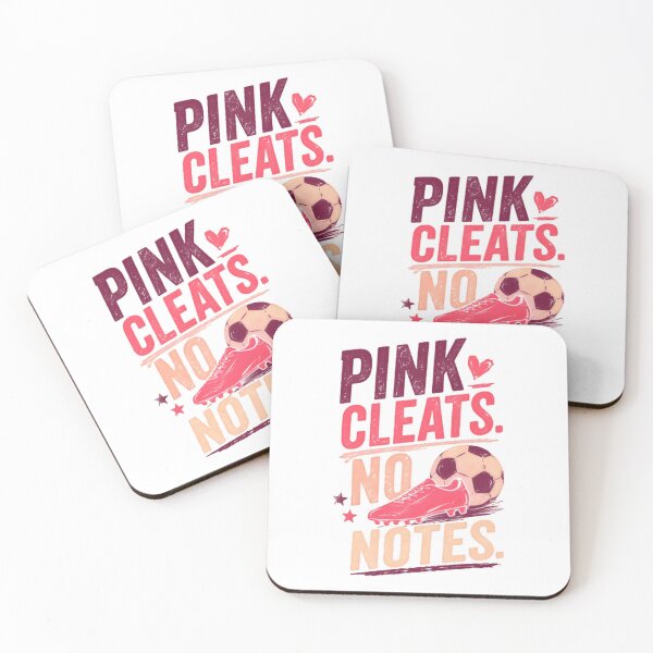 Item preview, Pink Cleats No Notes Soccer Player Fan designed and sold by JonesFlora2025.