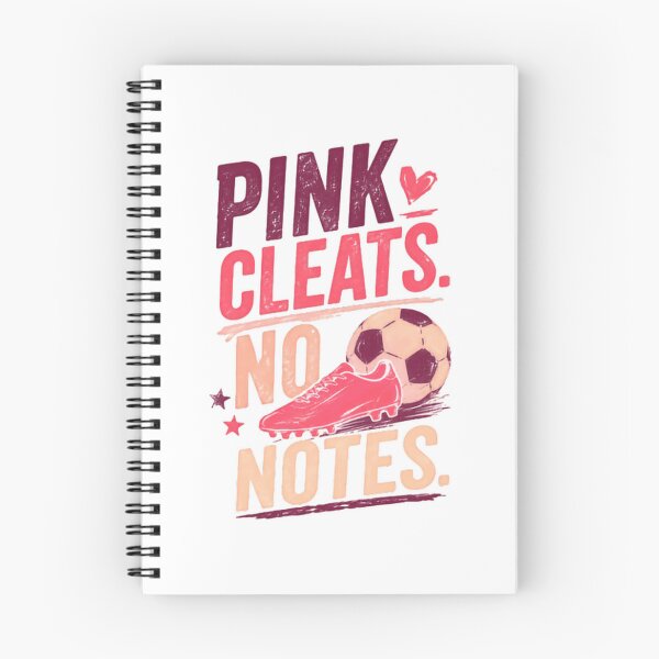 Item preview, Pink Cleats No Notes Soccer Player Fan designed and sold by JonesFlora2025.