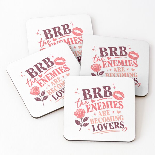 Item preview, Brb The Enemies Are Becoming Lovers Enemies To Lovers Romance Book Lover designed and sold by JonesFlora2025.