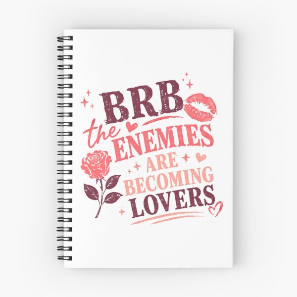 Item preview, Brb The Enemies Are Becoming Lovers Enemies To Lovers Romance Book Lover designed and sold by JonesFlora2025.
