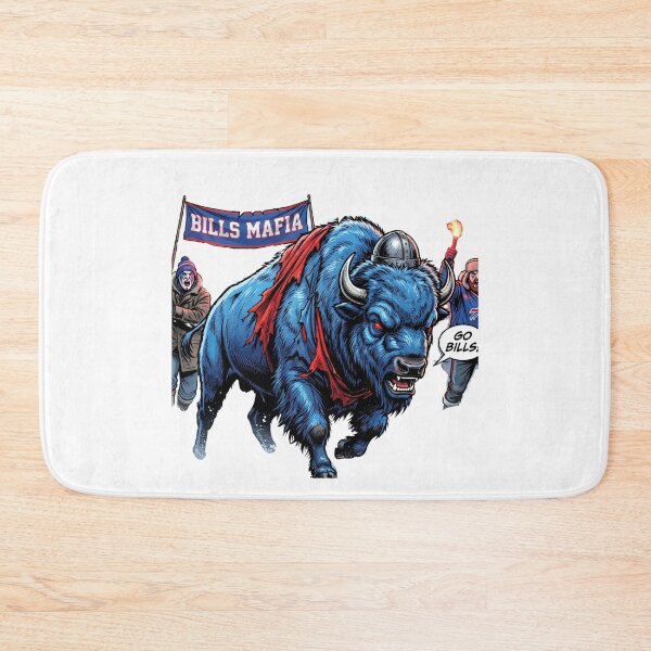 Item preview, Bills Mafia Charging Buffalo Comic Book Vintage Art designed and sold by Pandora´s Box.