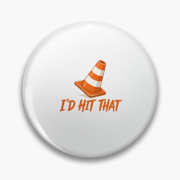 Item preview, I'd Hit That Traffic Cone Funny Driver Humor designed and sold by RetroMini2026.