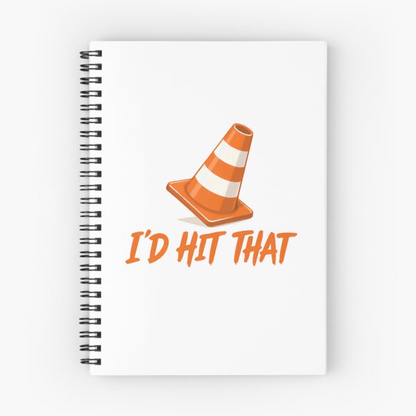 Item preview, I'd Hit That Traffic Cone Funny Driver Humor designed and sold by RetroMini2026.