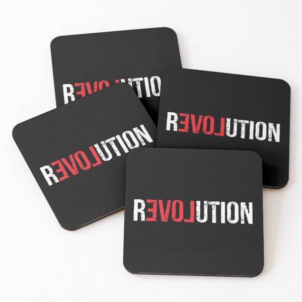 Item preview, Revolution Love - Cool Saying designed and sold by marthavelony.